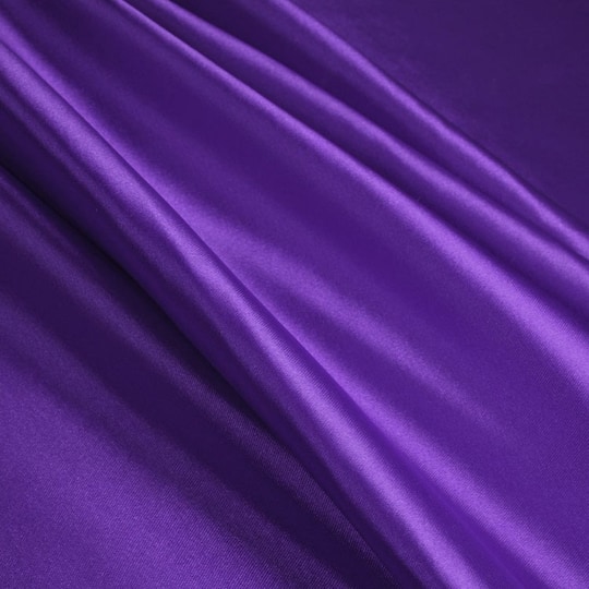 Purple Stretch Charmeuse